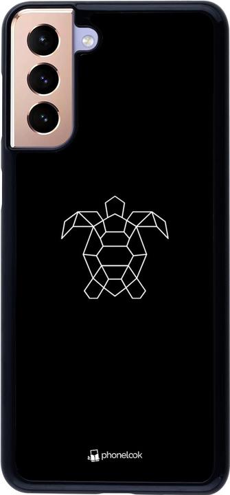 Actual product image PhoneLook Cover Turtles lines on black (Samsung Galaxy S21+ 5G)