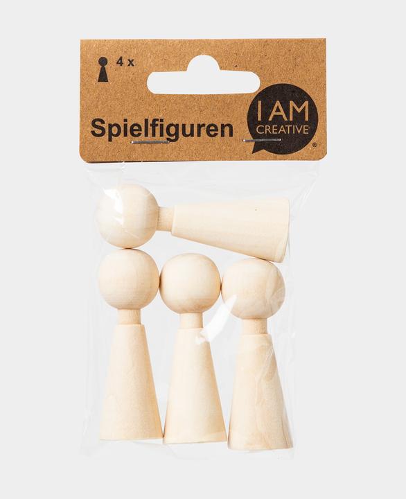 Produktbild I Am Creative Spielfiguren konisch, ø 22 x 60 mm, 4 Stk.