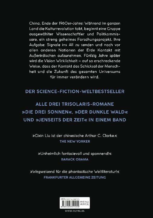 Actual product image Trisolaris – Die Trilogie (German, Cixin Liu, 2022)