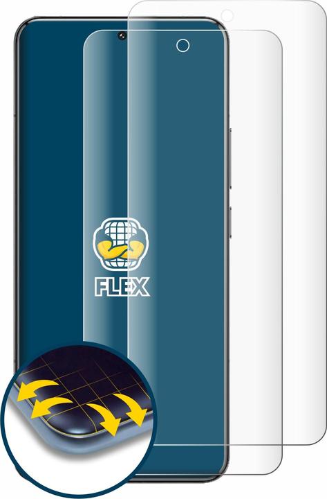Actual product image BROTECT Full-Cover Protector (2 Piece, Xiaomi 14 Pro)