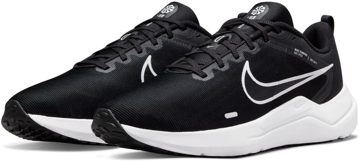 Produktbild Nike Herren Downshifter 12 Sneaker, Black/White-DK Smoke Grey-Pure Platinum, 39 EU (39)