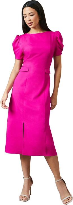 Actual product image Principles Womens/Ladies Puff Sleeve Midi Dress (40 D)