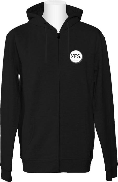 Image du produit Yes. Sweat à capuche ZIP (L, XL)