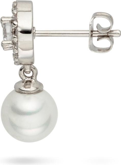 Image du produit Lulu & Jane Femme laiton zirconium perle de culture argent - 29545 (Laiton)