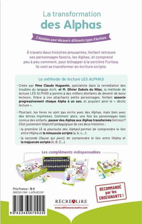 Actual product image La planète des Alphas. La transformation des Alphas (French, Claude Huguenin, 2020)