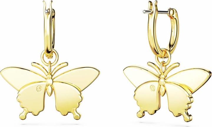 Produktbild Swarovski Idyllia Drop Ohrhänger Schmetterling Gold (Swarovski Metall)