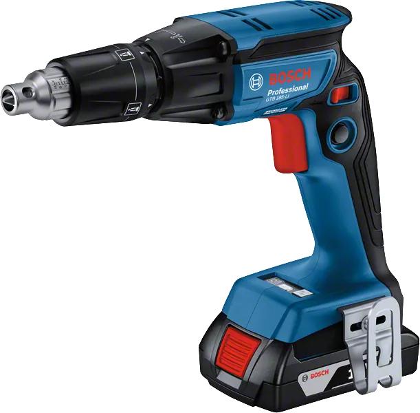 Produktbild Bosch Professional Trockenbauschrauber Bosch GTB 185-LI 2x2.0Ah MA55 (Akkubetrieb)