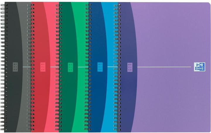 Immagine prodotto Oxford Quaderni a spirale Urban Mix DIN A4/A5/A6 (A4, Quadretti, Nessuna rilegatura)