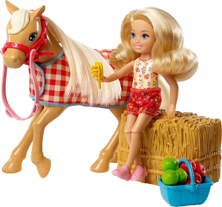 Immagine prodotto Barbie BRB Divertimento nella fattoria Chelsea+Pony