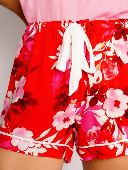 Actual product image Pj Salvage Watercolour Bloom pyjama shorts (XL)
