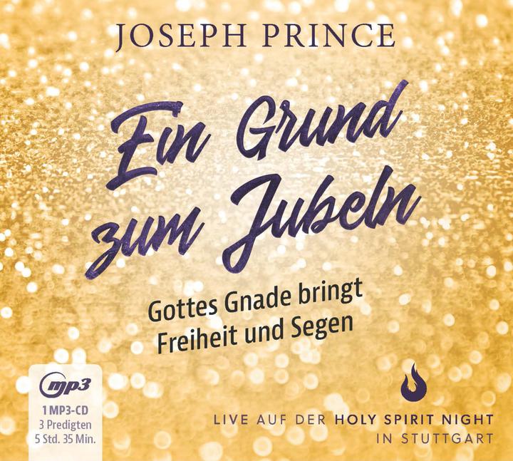 Actual product image Prince:A reason to rejoice:God's grace (Joseph Prince, German)