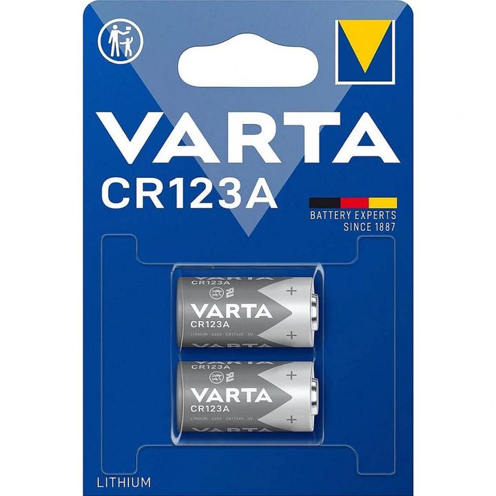 Productafbeelding Varta Foto Lithium (2 Pcs., CR123A, 1430 mAh)
