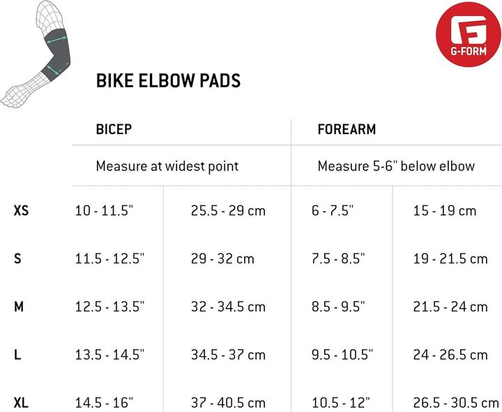 Actual product image G-Form Pro-Rugged 2 MTB elbow pads for adults (L, Elbow protectors)