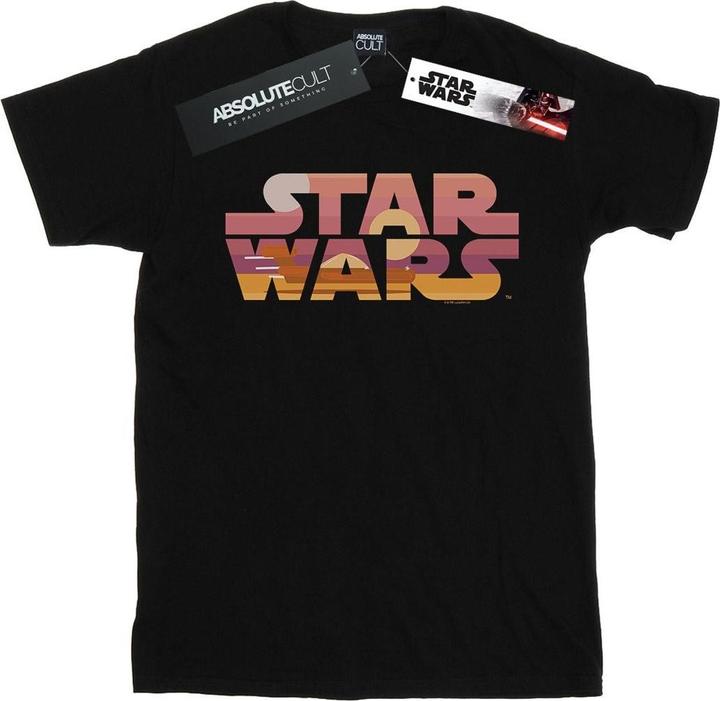 Star Wars Tatooine Suns Logo TShirt (XXL)