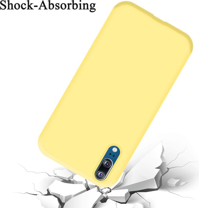 Actual product image Cadorabo TPU Liquid Silicone Case Cover (Cubot P20)