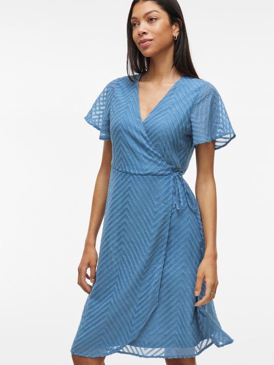 Produktbild Vila Petite – Midi Wickelkleid (42)