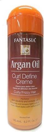 Produktbild IC Argan Oil Curl Define Creme for Curly/Frizzy Hair 183.4ml (Haarcreme, 183 ml)
