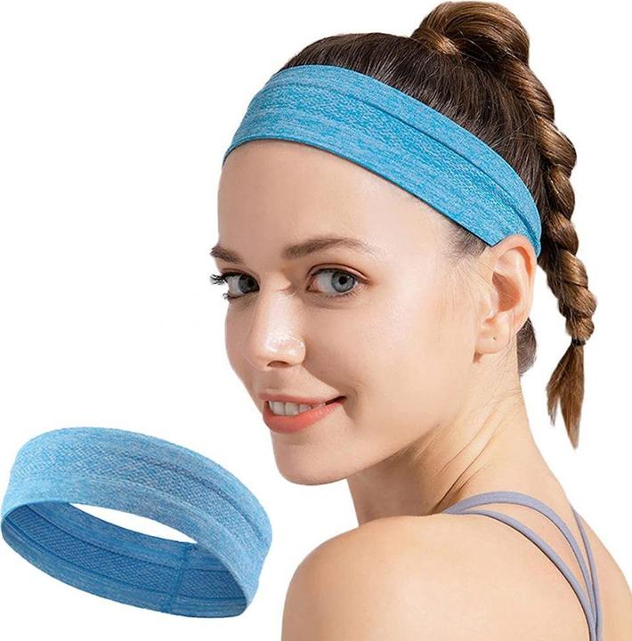 Produktbild Hurtel Elastic fabric headband for running fitness blue
