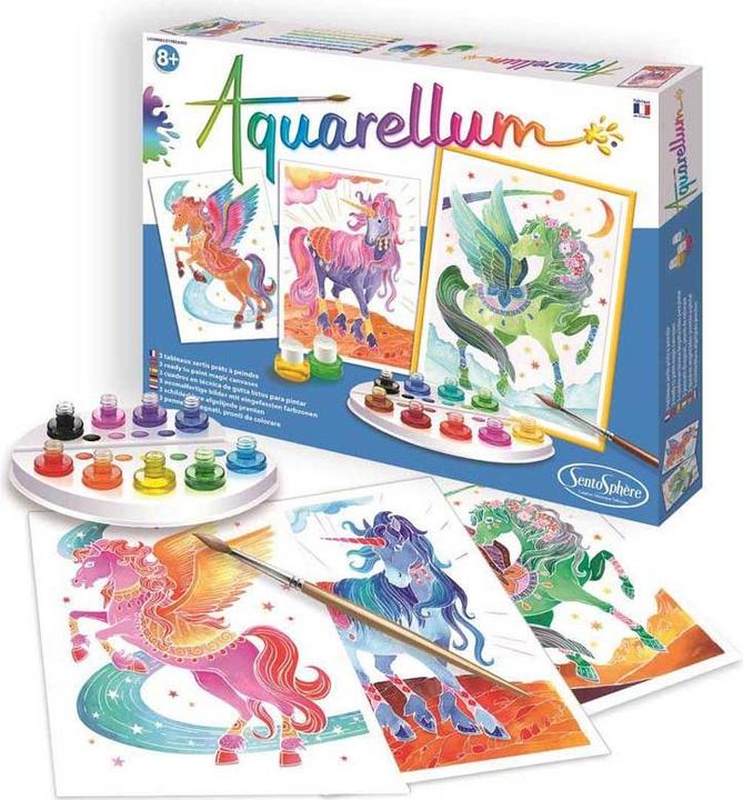 Image du produit Sentosphere Aquarellum- Licornes Et Pegases
