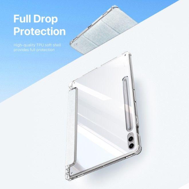 Actual product image Dux Ducis Unid Series Leather Bookcover Cover (Galaxy Tab S9 FE+, Galaxy Tab S10+, Galaxy Tab S9+)
