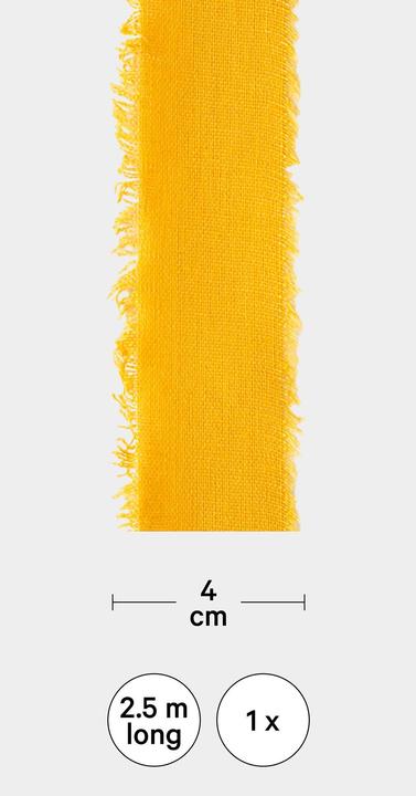 Actual product image I Am Creative Linen ribbon, versatile gift ribbon (Gift ribbon, 1 x)