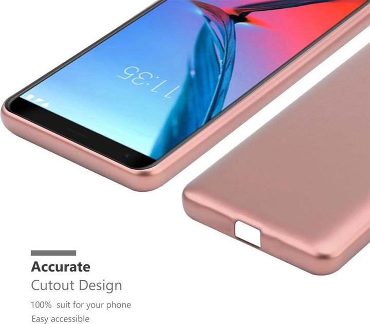 Productafbeelding Cadorabo TPU matte metalen hoes (ZTE Blade V9)
