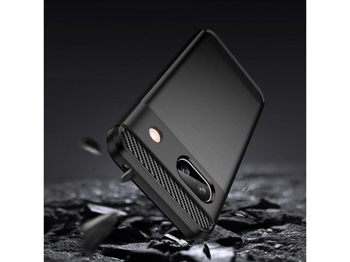 Produktbild Screenguard Carbon Brushed Soft TPU (Google Pixel 8a)