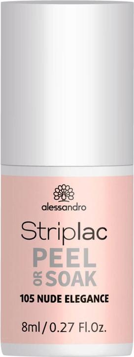 Image du produit Alessandro Striplac Peel or Soak (Nude, Vernis semi-permanent)