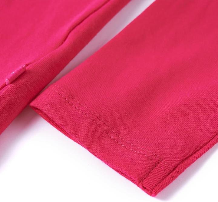 Immagine prodotto VidaXL Camicia a maniche lunghe per bambini rosa brillante 128,Materiale: 95 % cotone (128)