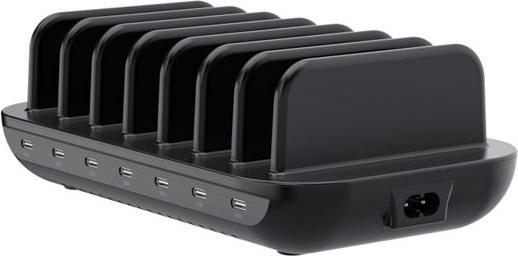 Produktbild Conceptronic Ladegerät 7Port 160W,7xUSB-C, PD 3.0 schwarz (160 W)