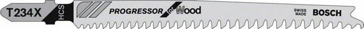 Image du produit Bosch Professional Zubehör Lame de scie sauteuse T 234 X Progressor for Wood, pack de 3