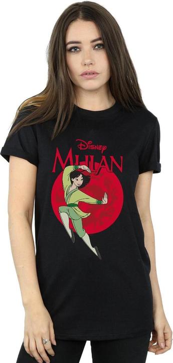Immagine prodotto Disney Mulan Dragon Circle Maglietta Ampia Donna (XXL)