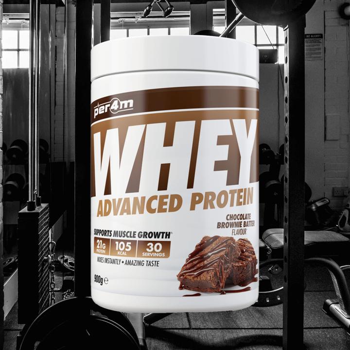 Image du produit Per4m Protéine Whey avancée (Batteur de brownies au chocolat, 1 pcs, 1069 g)