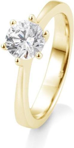 Actual product image Breuning 6 prong set 0.80-1.50 ct. (51, 750/18 K Gold)