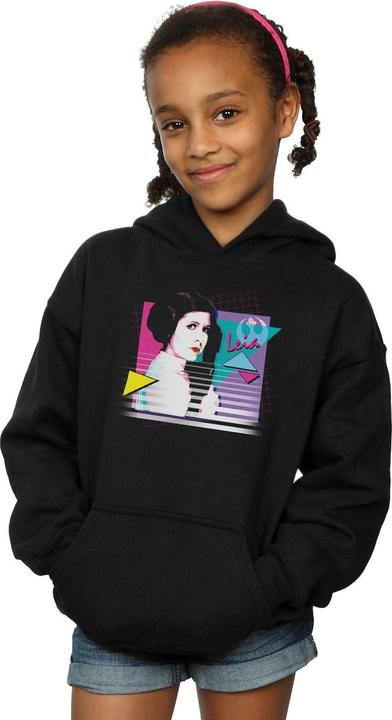 Actual product image Star Wars Girls Princess Leia Neon Hoodie (152, 158)
