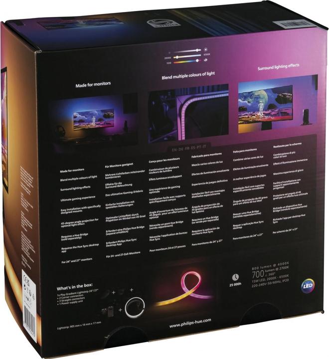 Produktbild Philips Hue Play Gradient (Mehrfarbig, 90.50 cm, Indoor)