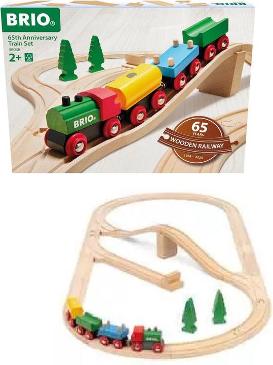 Actual product image Brio 65th Anniversary Train Set