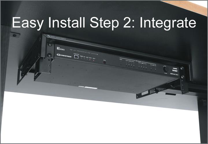Image du produit Legrand TechBox UTB, 48,30cm (19"), 1-2 UH, UTB-A2-14, support d'appareils 48,30cm (19"), plage de réglage