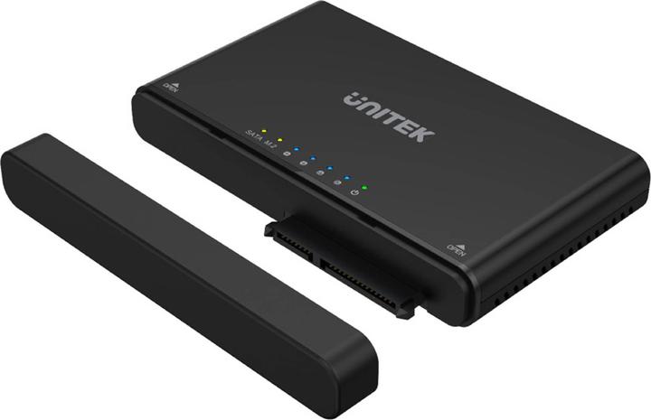 Immagine prodotto Unitek HOUSING Adattatore da USB-C a PCIe/NVMe M.2 SSD + SATA III con clone offline (M.2 2230, M.2 2240)