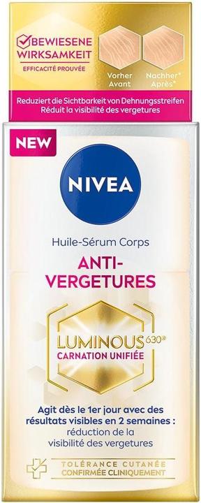 Immagine prodotto NIVEA Siero Olio Corpo Luminoso Anti-Smagliature (Olio corpo, 100 ml)