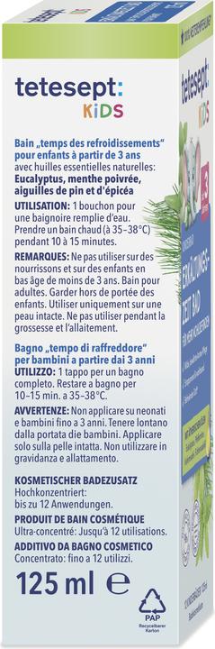 Actual product image Tetesept Children's cold bath (125 ml)