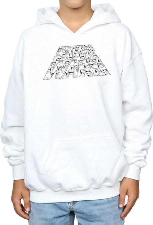 Image du produit Star Wars - Sweat à capuche THE RISE OF SKYWALKER TROOPER FILLED LOGO - Garçon (140, 146)