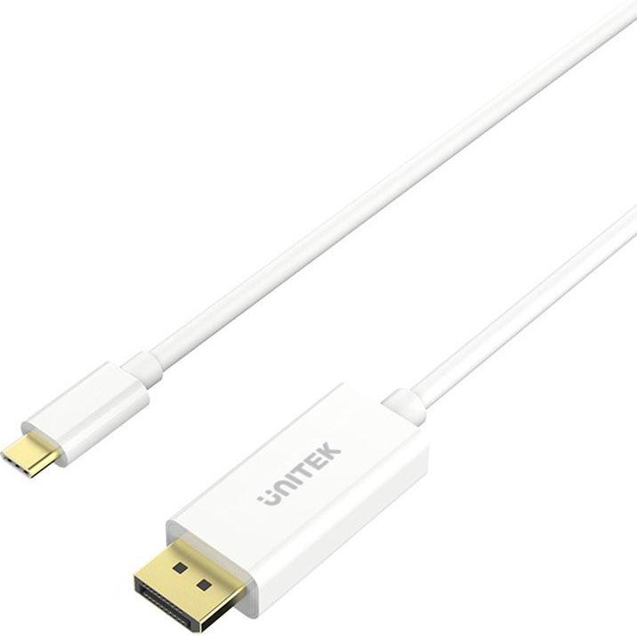 Unitek V400A USB Cable USB C DisplayPort (1.80 m, USB 3.1)