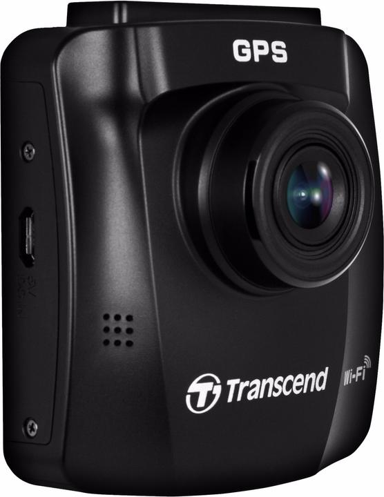 Immagine prodotto Transcend DrivePro 250 incl. 32GB microSDHC TLC (WiFi, Display integrato, Bluetooth, Accumulatore di carica elettrica, Ricevitore GPS, Full HD)