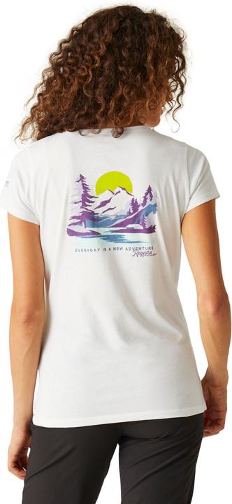 Actual product image Regatta Womens/Ladies Breezed IV Back Print T-Shirt (52 D)