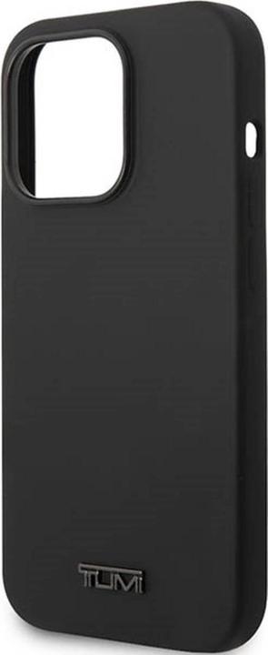 Actual product image Tumi TUHCP14LSK iPhone 14 Pro 6,1" czarny/black hardcase Liquid Silicone (Apple iPhone 14 Pro)