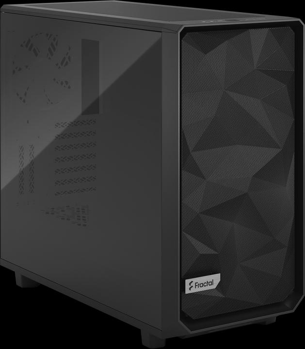 Actual product image Fractal Meshify 2 Black TG Dark (ATX)