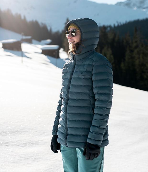 Image du produit Veste d'isolation Fiberball grise pour femme (XS)