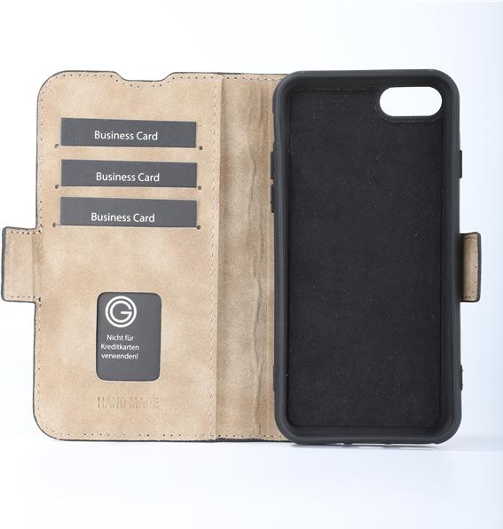 Image du produit Mike Galeli Book-Cover Echtleder (Apple iPhone 16e)