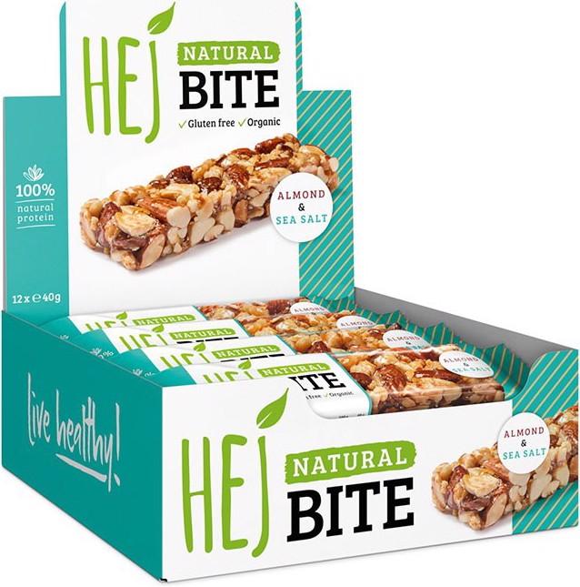 Actual product image HEJ Nutrition Natural Bite (12 x 40g) (Blueberry, 1 pcs., 480 g)